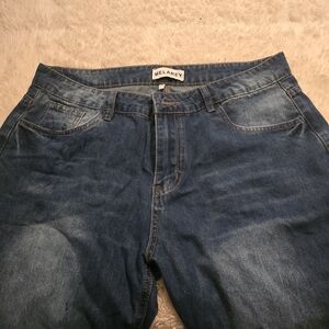 Women's Classic Blue Wide Leg Jeans